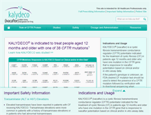 Tablet Screenshot of kalydecohcp.com